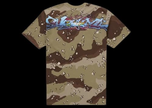 Supreme Tag Tee Chocolate Chip Camo