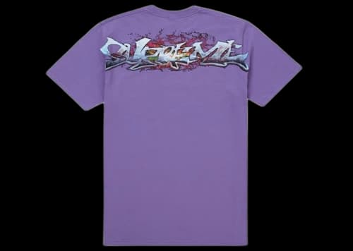 Supreme Tag Tee Purple