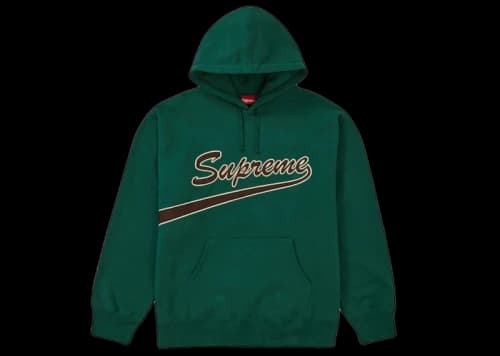 Supreme Tail Hooded Sweatshirt Dark Green