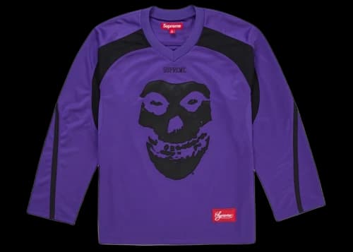 Supreme The Misfits Hockey Jersey Purple