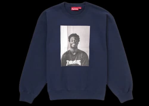 Supreme Thrasher Crewneck Navy