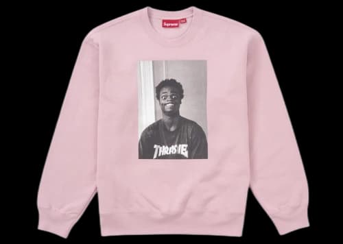 Supreme Thrasher Crewneck Dusty Rose
