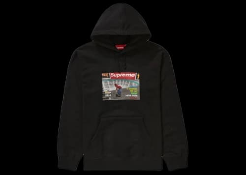 Supreme Thrasher Hooded Sweatshirt Black