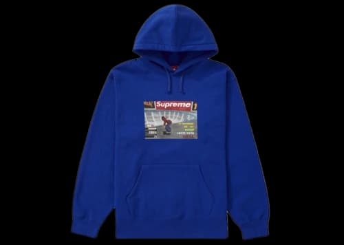 Supreme Thrasher Hooded Sweatshirt Royal