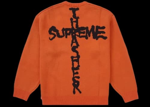 Supreme Thrasher Sweater (FW24) Orange