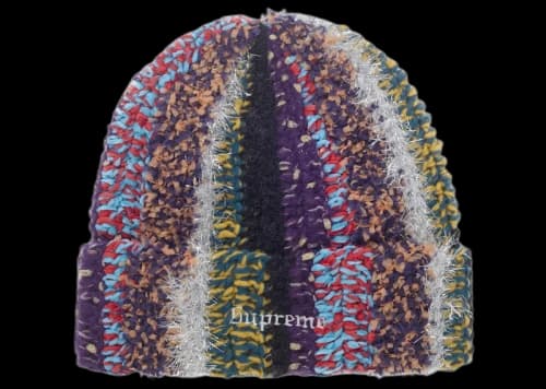 Supreme Tinsel Stripe Beanie Multicolor