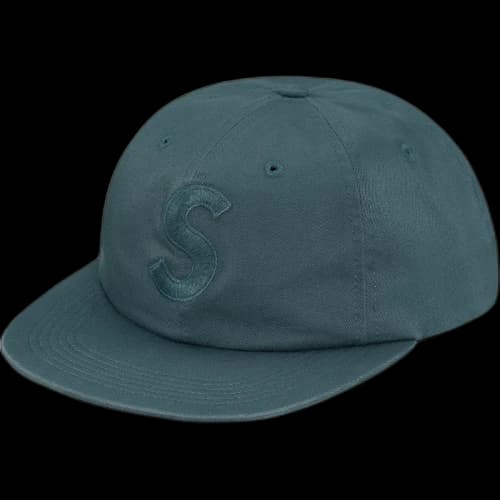 Supreme Tonal S Logo 6-Panel Slate