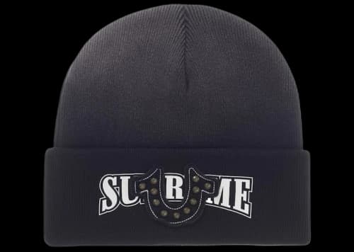 Supreme True Religion Beanie (FW25) Black
