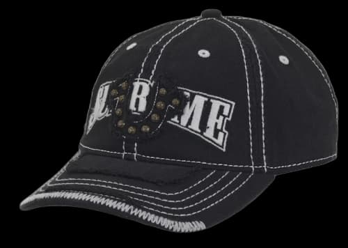 Supreme True Religion Mesh Back 6-Panel Black