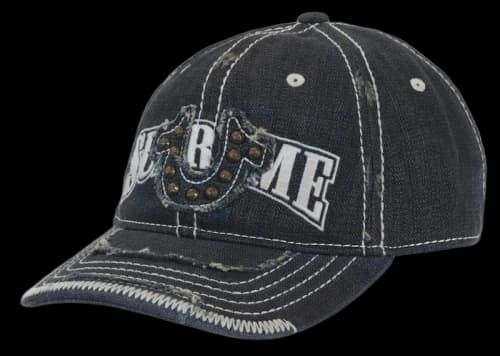 Supreme True Religion Mesh Back 6-Panel Grey