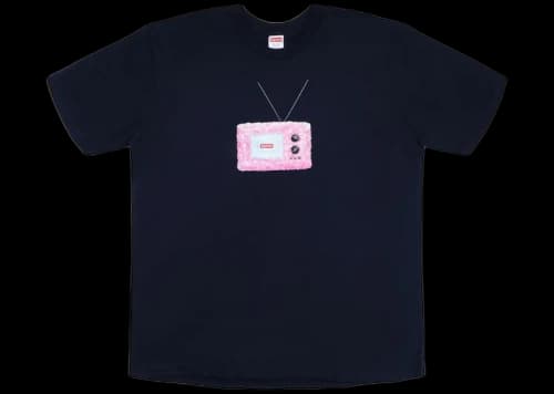 Supreme TV Tee Navy