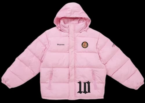 Supreme Umbro Down Puffer Jacket Pink