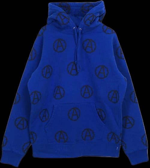 Supreme Undercover Anarchy Hooded Sweatshirt Royal