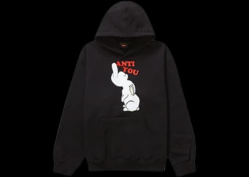 Supreme UNDERCOVER Anti You Hooded Sweatshirt Black
