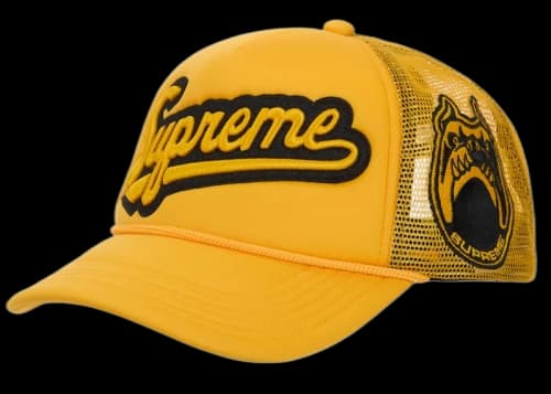 Supreme University Mesh Back 5-Panel Yellow