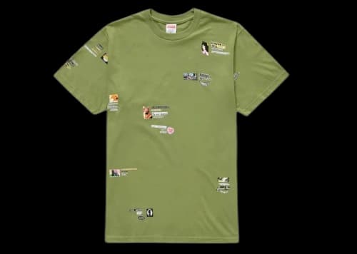 Supreme Upset Tee Moss