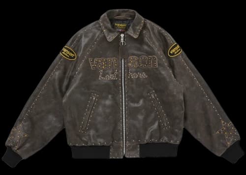 Supreme Vanson Leathers b.b. Simon Jacket Brown