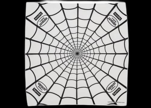 Supreme Vanson Leathers Spider-Man Bandana White