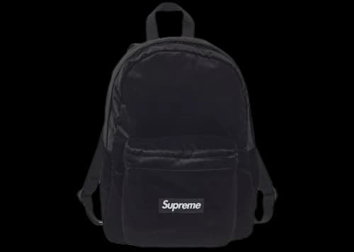 Supreme Velvet Backpack Black