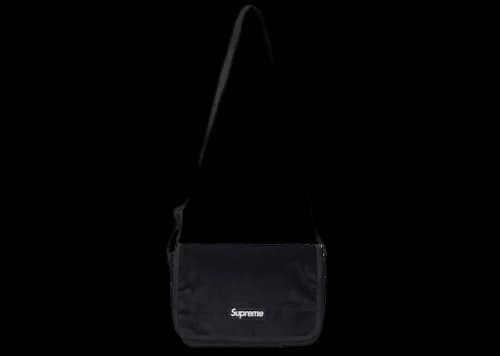 Supreme Velvet Small Messenger Bag Black