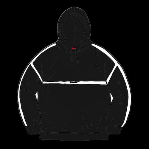 Supreme Warm Up Hooded Sweatshirt Black