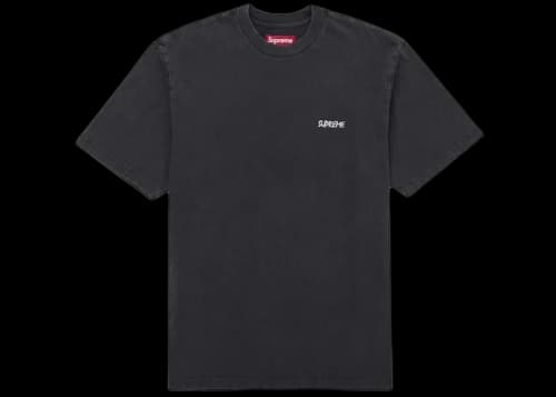 Supreme Washed S/S Top Black