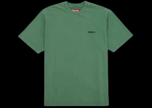 Supreme Washed S/S Top Green