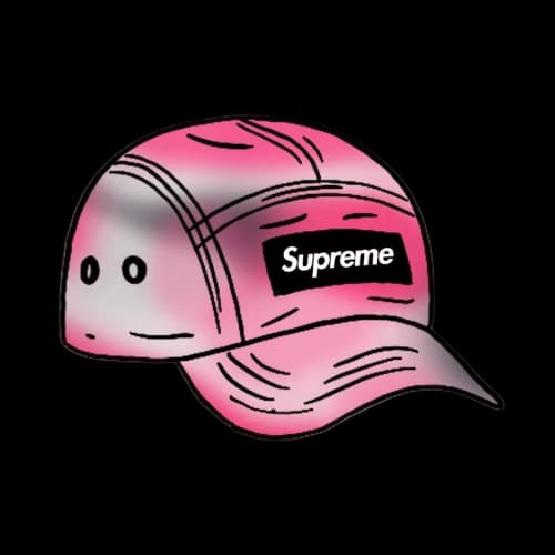 Supreme Washed Satin Camo Camp Cap Pink Camo