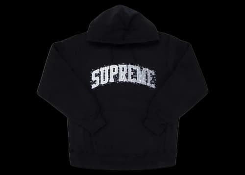 Supreme Water Arc Hooded Sweatshirt Black