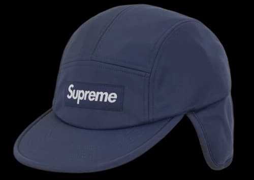 Supreme WINDSTOPPER Earflap Camp Cap (FW24) Navy