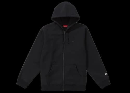 Supreme WINDSTOPPER Zip Up Hooded Sweatshirt Black