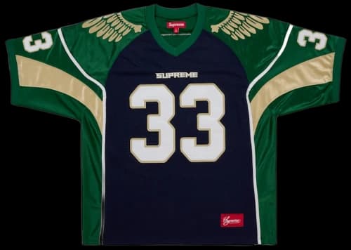 Supreme Wings Football Jersey Navy