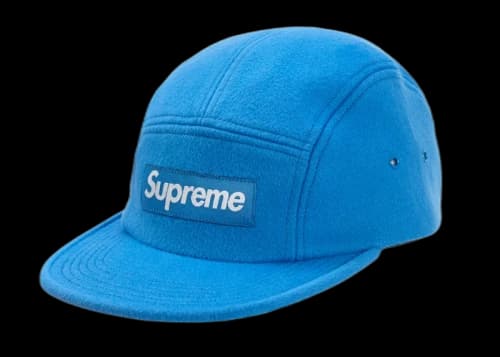 Supreme Wool Camp Cap (FW18) Blue