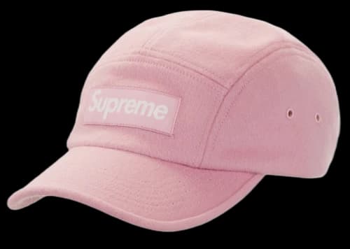 Supreme Wool Camp Cap (FW21) Pink