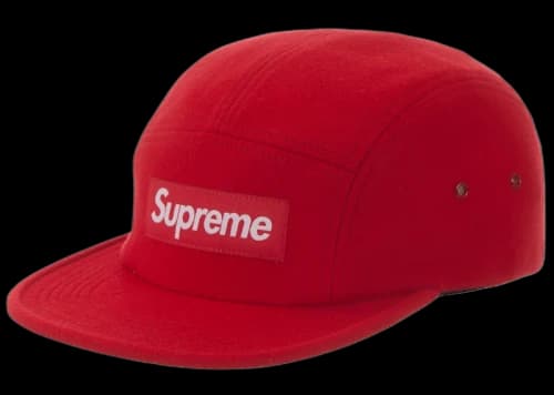 Supreme Wool Camp Cap FW19 Red
