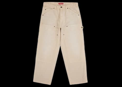 Supreme Worn Double Knee Painter Pant (SS26) Natural