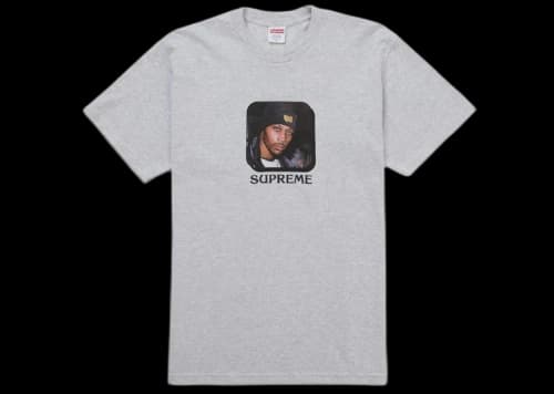 Supreme Wu-Tang Clan RZA Tee Ash Grey