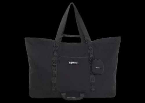 Supreme X-Large Tote Bag + Utility Pouch Black