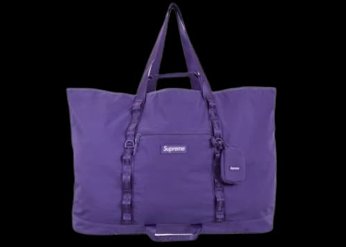Supreme X-Large Tote Bag + Utility Pouch Purple