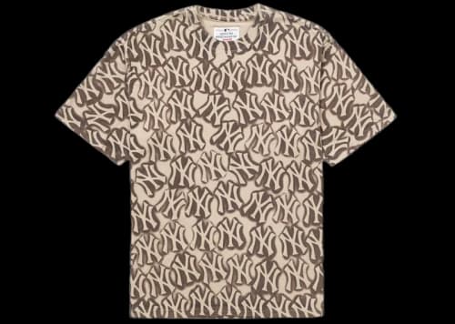 Supreme x New York Yankees Airbrush S/S Top Clay