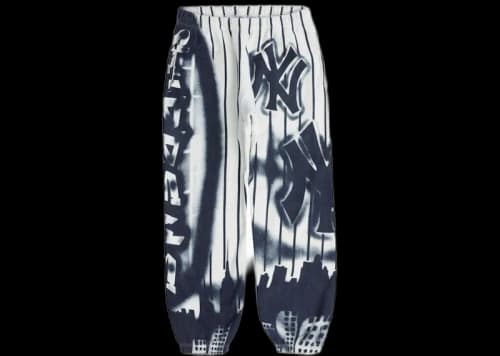 Supreme x New York Yankees Airbrush Sweatpant White
