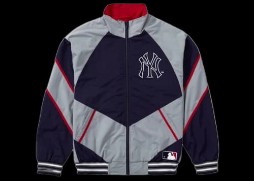 Supreme x New York Yankees Track Jacket Navy