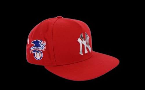 Supreme Yankees 5 Panel Red