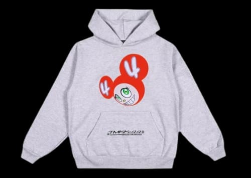Takashi Murakami +44 DOB Hoodie Grey