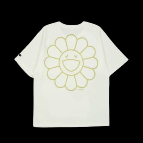 Takashi Murakami DOB & Flower Tee White/Gold