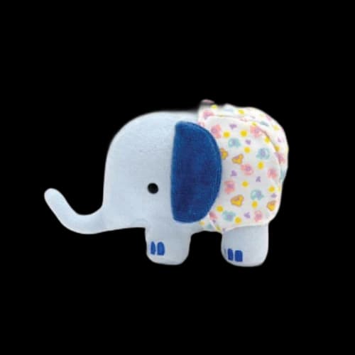 Takashi Murakami Elephant Pan-Chan Plush Figure Blue