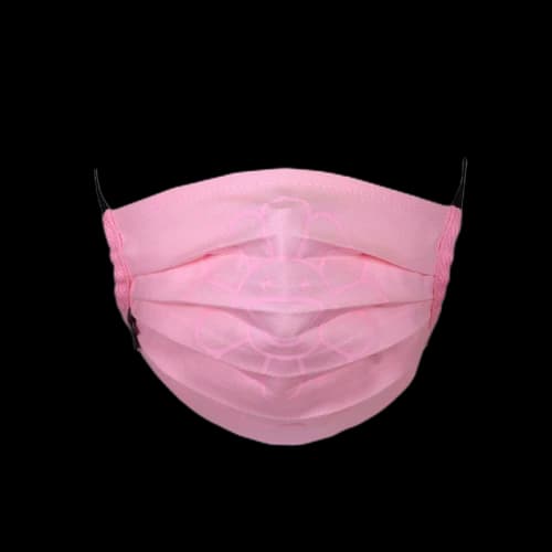 Takashi Murakami Flower Face Mask Pink/Pink