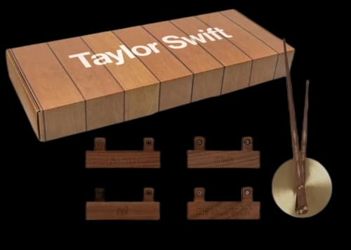 Taylor Swift Midnights Vinyl Clock Wooden