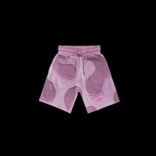 Telfar Camo Sweatshort Lavender