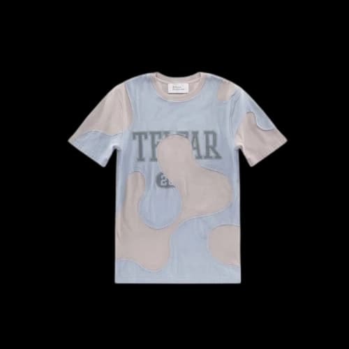Telfar Camo T-shirt Blue/Bone